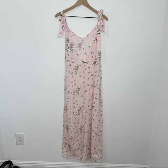Billabong + Salty Blonde Collection Colab Beach Party Maxi Dress Peony size XS - Picture 3 of 9